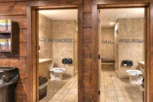 bathrooms